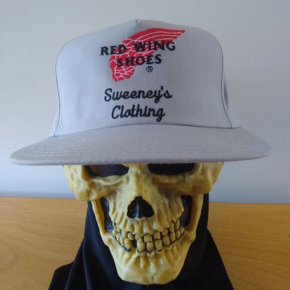 Deadstock Vintage Red Wing Shoes Sweeney's Clothing Snap Back Hat - Picture 1 of 7